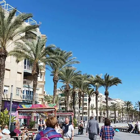 Lägenhet Seaview Torrevieja Citycenter Curabeach 50M Apartment *